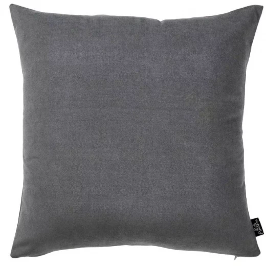 غطاء وسادة نوفا هوم ألوان سادة, باللون الرمادي, 45*45 سم من نوفا هوم غطاء وسادة نوفا هوم ألوان سادة, باللون الرمادي, 45*45 سم من نوفا هوم