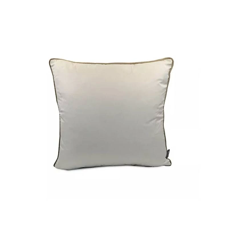 غطاء وسادة مخمل, باللون الرمادي الداكن, 47*47 سم من نوفا هوم - نوفا هوم