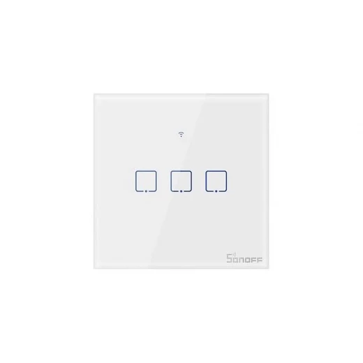 مفتاح حائط ذكي سونوف T1UK3C TX واي فاي مع حافة المنزل الذكي 3 عصابات - سونوف - Image 3