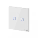 مفتاح الحائط الذكي من سونوف T1EU2C-TX - 2 قناة وايفاي و RF433 - سونوف
