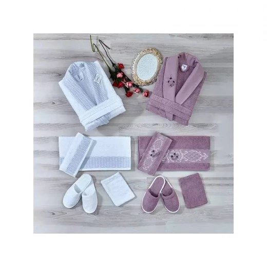 Weva Family Bathrobe, Latana Design 12 Pieces Unique Weva Family Bathrobe, Latana Design 12 Pieces Unique