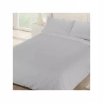 Manterol Luna Flannel Duvet Cover Kingsize, Grey Color, 180 Cm 4 Pieces - MANTEROL