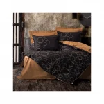 Nova Home Dawn Duvet Cover, King/Super King, Black Color ,4 Pieces - Nova Home