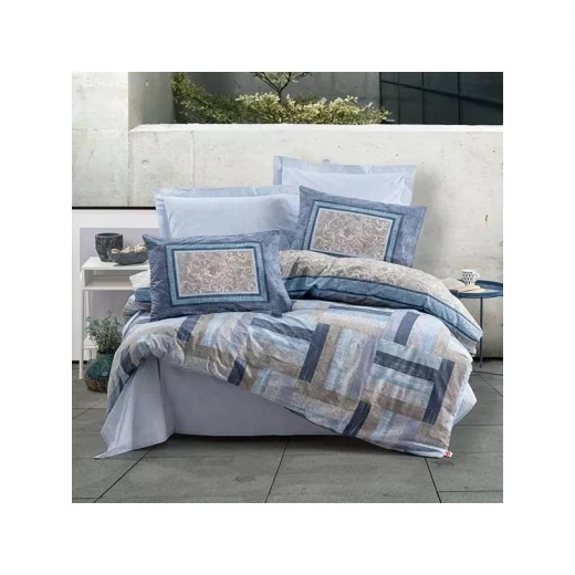 Nova Home Dawn Duvet Cover, King/Super King, Blue Color ,4 Pieces Nova Home Dawn Duvet Cover, King/Super King, Blue Color ,4 Pieces