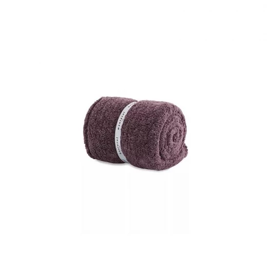 Manterol Motti Throw Blanket, Purple Color, 120*160 Cm Manterol Motti Throw Blanket, Purple Color, 120*160 Cm