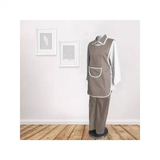 Cannon Helper Uniform Set With Long Sleeves, Beige Color, Size S, 3 Pieces Cannon Helper Uniform Set With Long Sleeves, Beige Color, Size S, 3 Pieces