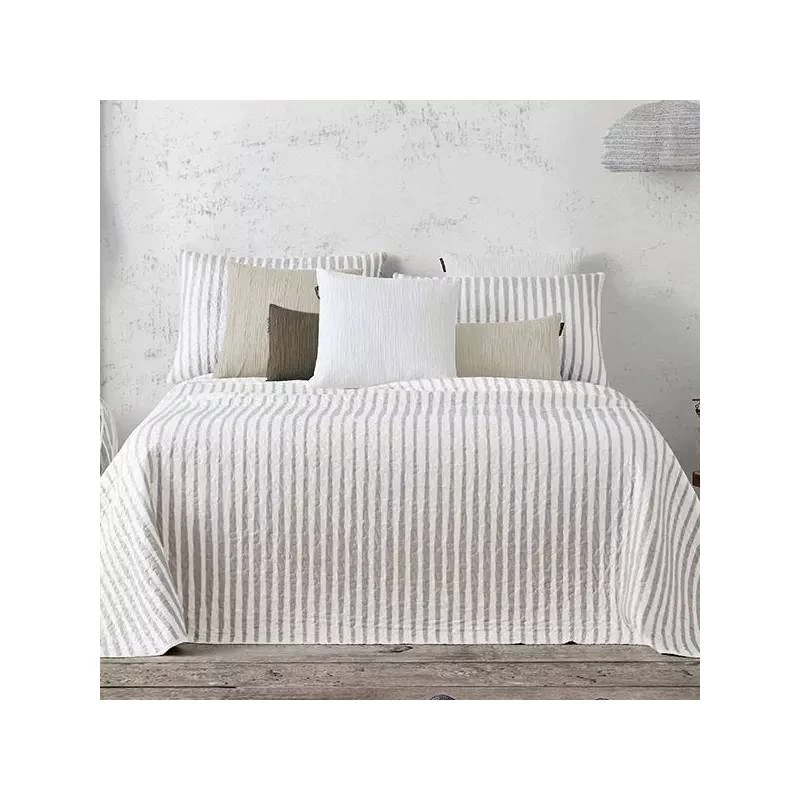 Nova Home Manterol "Birds" Bouti Bedspread, Twin Size, Beige Color, 2 Pieces - Nova