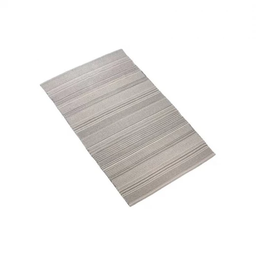 Nova Home Samaira Hand Woven Rug, Grey Color, 70*140 Nova Home Samaira Hand Woven Rug, Grey Color, 70*140