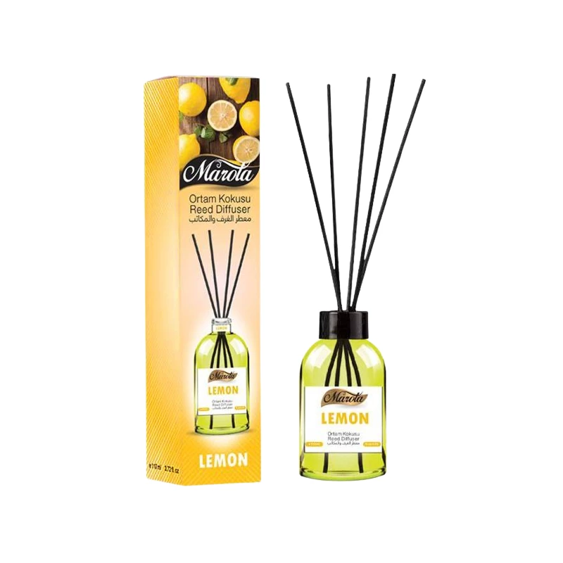 معطر جو فاخر فواحة برائحة الليمون ، 110 مل رائحة تدوم طويلاً للمنازل والفنادق والغرف من ماروتا - ماروتا