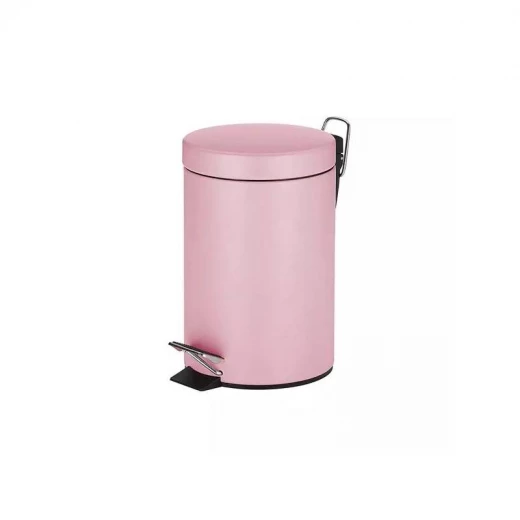 Kela Monaco Waste Pedal Bin Pink Color, 3 Liter Kela Monaco Waste Pedal Bin Pink Color, 3 Liter