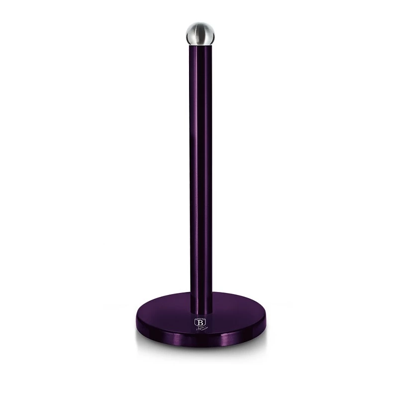 Berlinger Haus Metallic Kitchen Roll Holder, Purple Color - Berlinger Haus