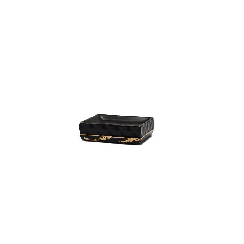 Primanova Nero Soap Dish, Black Color - Primanova