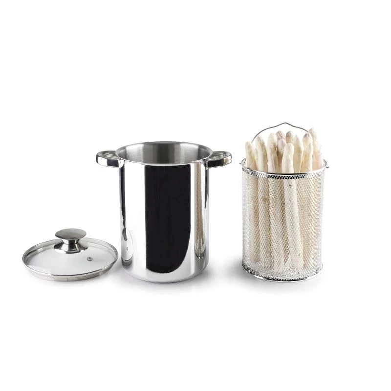 Ibili Steel Asparagus Pot, 16cm - Ibili