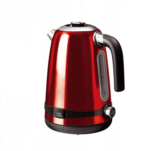 Berlinger Haus Digital Electric Kettle, Dark Red Color, 1.7L Berlinger Haus Digital Electric Kettle, Dark Red Color, 1.7L