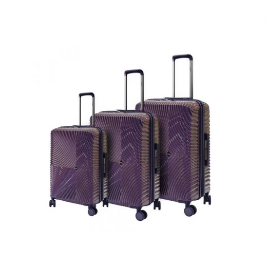 ARMN Centric Hard Luggage 3 Pieces ,Purple Color ARMN Centric Hard Luggage 3 Pieces ,Purple Color