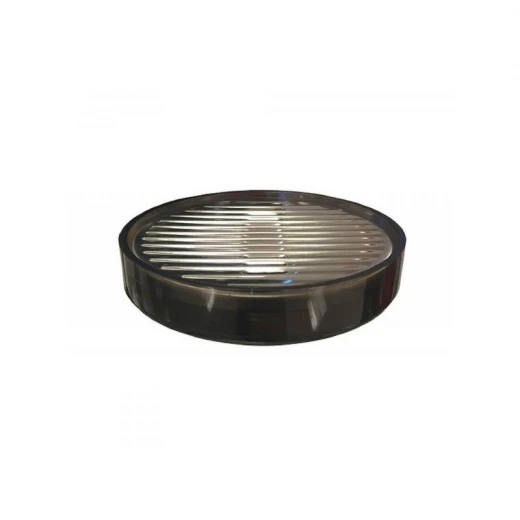 Primanova Lenox Soap Dish, Black Clear Color Primanova Lenox Soap Dish, Black Clear Color