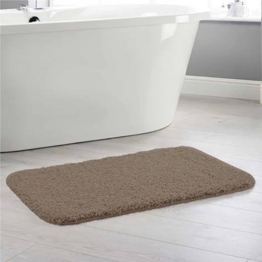 ARMN Dexi Pedestal Rug, Brown Color 60*90 Cm ARMN Dexi Pedestal Rug, Brown Color 60*90 Cm