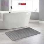ARMN Clara Memory Foam Bath Rug, Grey Color, 60*90 Cm - Armn