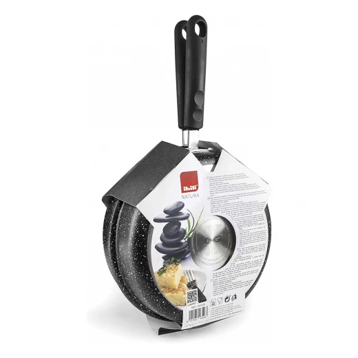 Ibili Double Omelette Frypan, Black Color, 20cm Ibili Double Omelette Frypan, Black Color, 20cm