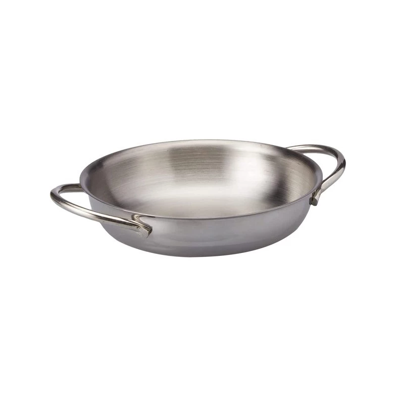 Ibili Prisma Steel Round Dish, 14cm - Ibili