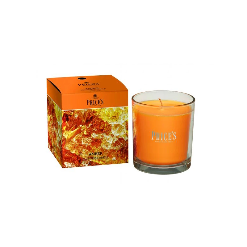 Price's Scented Candle Tin, Amber - Price's