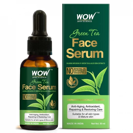 Wow Skin Science Green Tea Face Serum, 30ml Wow Skin Science Green Tea Face Serum, 30ml