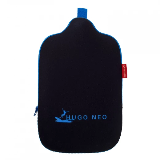 Hugo Frosch Eco Hot Water Bags With Neoprene Cover, Black Hugo Frosch Eco Hot Water Bags With Neoprene Cover, Black