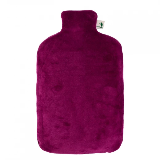 Hugo Frosch Eco Hot Water Bags With Neoprene Cover, Purple Color