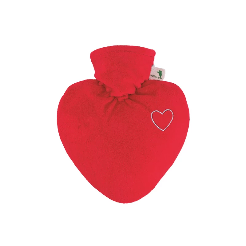 Hugo Frosch Hot Water Bottle - Red Heart - Hugo Frosch
