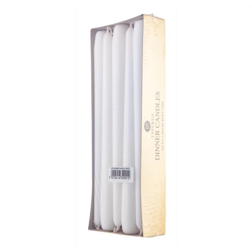 Price's Dinner Candles, Ivory, 10 pieces - Price's - Image 2