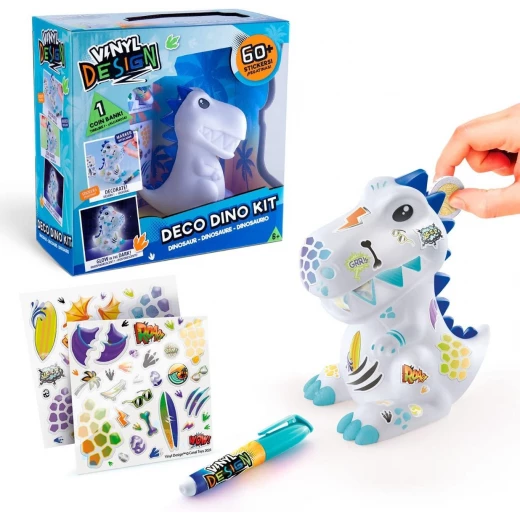 Style 4 Ever Vinyl Design Deco Dino DIY Kit - Canal toys - Image 2