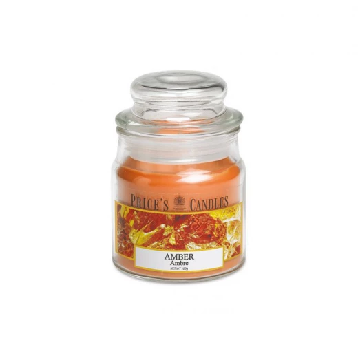 شمعة معطرة متوسطة مع غطاء, العنبر من برايسز شمعة معطرة متوسطة مع غطاء, العنبر من برايسز