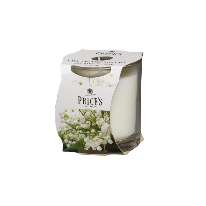 Price's Boxed Candle Jar, Lily Of The Valley - Price's