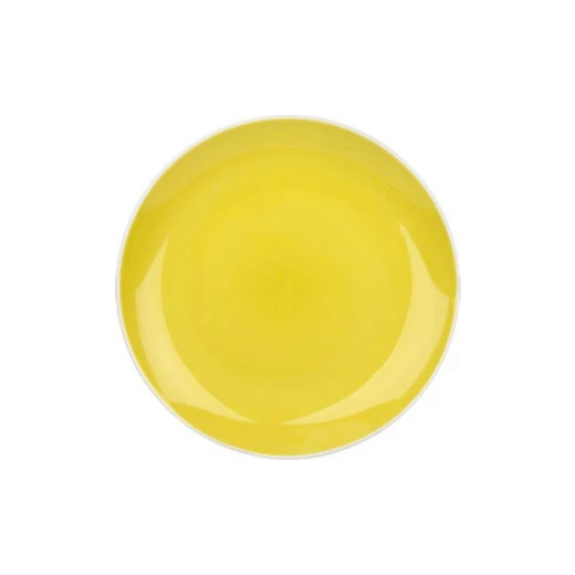 Konitz Elements Magma Dinner Plate, Yellow Color Konitz Elements Magma Dinner Plate, Yellow Color