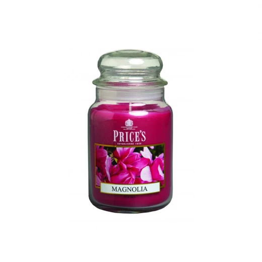 Price's Large Scented Candle Jar With Lid - Magnolia Price's Large Scented Candle Jar With Lid - Magnolia