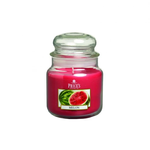 شمعة معطرة متوسطة بمرطبان وغطاء, البطيخ من برايسز شمعة معطرة متوسطة بمرطبان وغطاء, البطيخ من برايسز