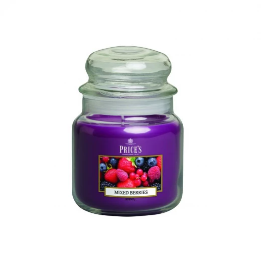 شمعة معطرة متوسطة بمرطبان وغطاء , توتيات مختلفة من برايسز شمعة معطرة متوسطة بمرطبان وغطاء , توتيات مختلفة من برايسز