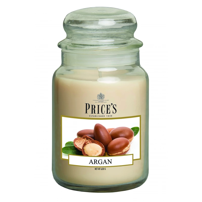 شمعة معطرة كبيرة بمرطبان وغطاء, الارغان من برايسز - برايسز