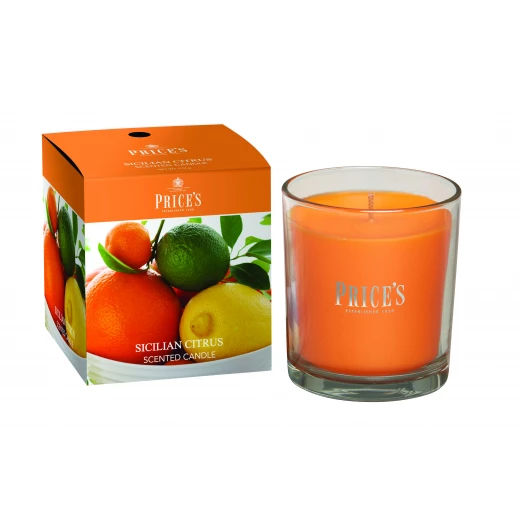 Price's Boxed Candle Jar, Sicilian Citrus Price's Boxed Candle Jar, Sicilian Citrus