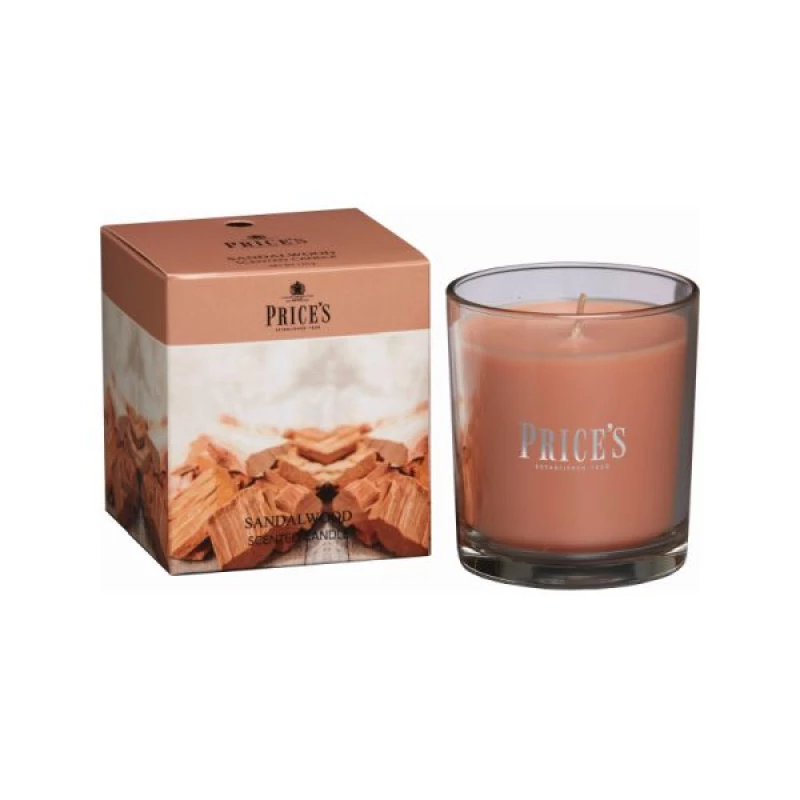 شمعة معطرة متوسطة بمرطبان , خشب الصندل من برايسز - برايسز