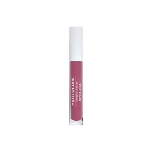 Seventeen Matlishious Matte Lip Color Shade 27 All Day Wear Moisturizing Mousse Finish Precision Brush Makeup Seventeen Matlishious Matte Lip Color Shade 27 All Day Wear Moisturizing Mousse Finish Precision Brush Makeup