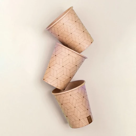 كاسات ورقية حرفية, 4 اونصة, 50 قطعة من كوبزي - كوبزي - Image 3