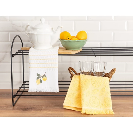 طقم فوط مطبخ استي 40 * 60 سم ، قطعتين من مدام كوكو - مدام كوكو - Image 2