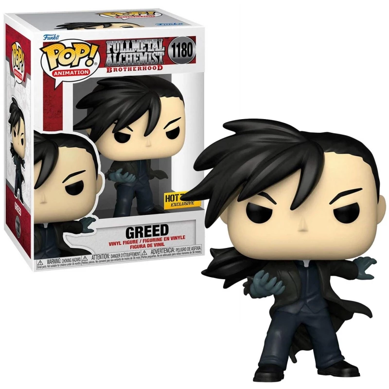 Funko Figure Animation, Full metal  Alchemist: Brotherhood - Greed - Funko