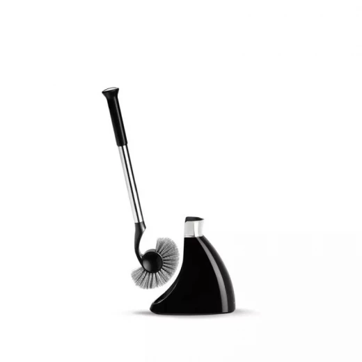 Simplehuman Stainless Steel & Plastic Toilet Brush - Black Simplehuman Stainless Steel & Plastic Toilet Brush - Black
