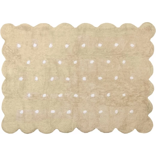 Aratextile Cotton Children's Rug, Cookie Design, 120 x 160 Cm Aratextile Cotton Children's Rug, Cookie Design, 120 x 160 Cm