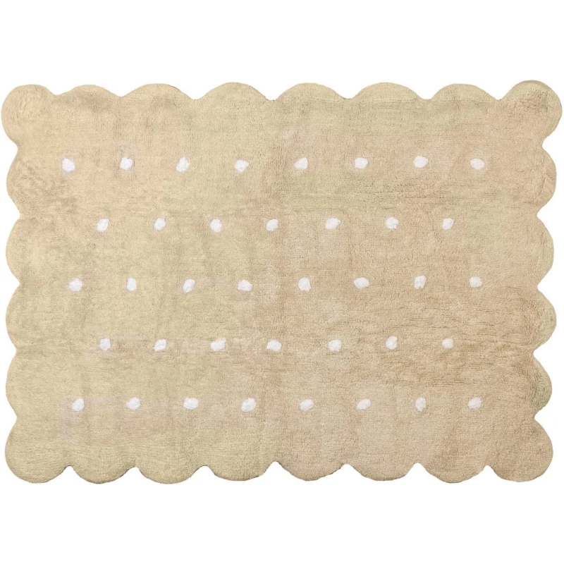 Aratextile Cotton Children's Rug, Cookie Design, 120 x 160 Cm - Aratextil