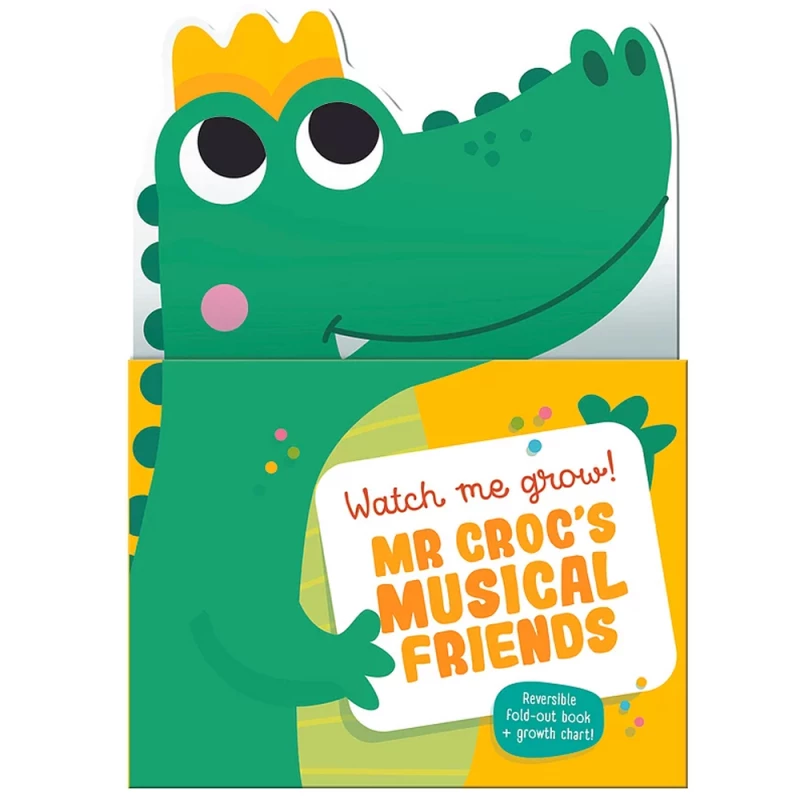 Yoyo Books Book & Growth Chart Mr.Croc's Musical Friends - yoyo books