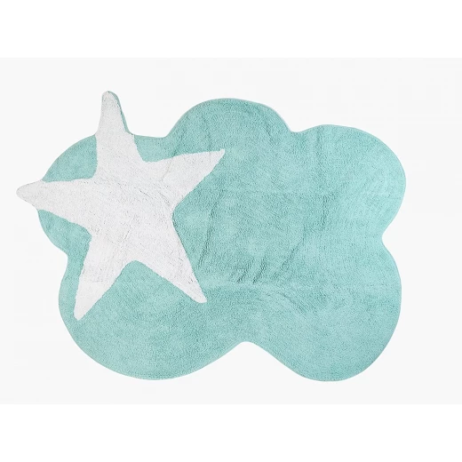 Aratextile Cotton Children's Rug, Mimosa Design, 120 x 160 Cm Aratextile Cotton Children's Rug, Mimosa Design, 120 x 160 Cm