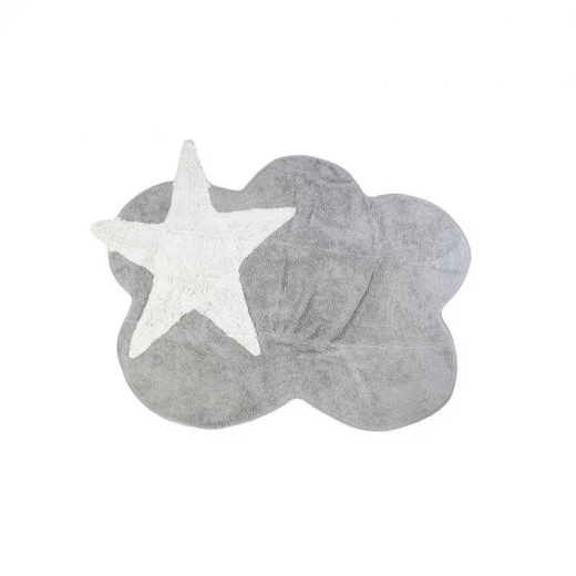 Aratextile Cotton Children's Rug, Mimosa Design, 120 x 160 Cm Aratextile Cotton Children's Rug, Mimosa Design, 120 x 160 Cm